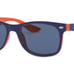 New Wayfarer RJ9052S 178/80 blue on orange