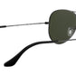 Aviator Classic RB3025 W0879 Gunmetal Green