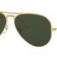 Aviator Classic RB3025 001 Gold Green
