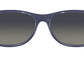 New Wayfarer Color Mix RB2132 matte blue on transparent