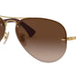 Aviator RB3449 001/13 Gold Brown