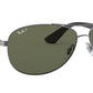 RB3526 gunmetal and black