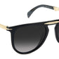 DB 1039/S/FD Black Gold Dark Grey Shaded