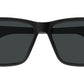 PU0467S 001 Shiny Black Grey