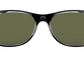 New Wayfarer Color Mix RB2132 black on transparent