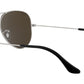 Aviator Mirror RB3025 019/W3 Matte Silver Grey