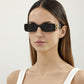 Dynasty Rectangle BB0096S 001 shiny black