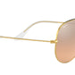 Aviator Gradient RB3025 001/3E Gold Silver