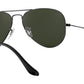 Aviator Classic RB3025 W0879 Gunmetal Green