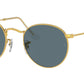 Round Metal RB3447 Legend gold blue