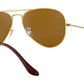 Aviator Classic RB3025 001/33 Gold Brown