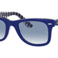 Original Wayfarer Color Mix RB2140 blue on vichy blue