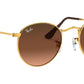 Round Metal RB3447 gold bronze gradient
