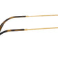 Round Flat Lenses RB3447N gold blue