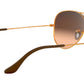 Aviator Gradient RB3025 9001A5 Light Brown