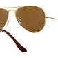 Aviator Classic RB3025 001/57 Gold Brown