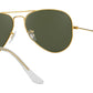 Aviator Classic RB3025 L0205 Gold Green