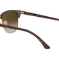 Clubmaster Flash Lenses RB3016 shiny red havana