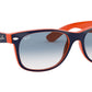 New Wayfarer Color Mix RB2132 blue and orange