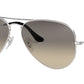 Aviator Gradient RB3025 003/32 Silver Grey