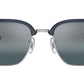 New Clubmaster RB4416 6656G6 blue on silver