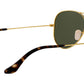 Aviator Havana Collection RB3025 181 Gold Green