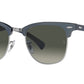 Clubmaster Aluminum RB3507 924871 brushed blue on silver
