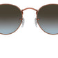 Round Metal RB3447 polished bronze copper