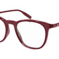 MB0010O 018 transparent burgundy