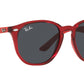 RJ9070S 707787 transparent red