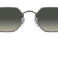 Octagonal RB3556N 004/71 gunmetal