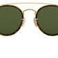 Round Double Bridge RB3647N gold