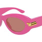BV1322S 004 Solid Fuchsia Red