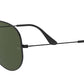Aviator Large Metal II RB3026 L2821 Black Green
