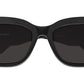 BB0361SK 001 Solid Black Grey