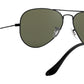 Aviator Classic RB3025 002/58 Black Green