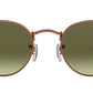 Round Metal RB3447 bronze copper green