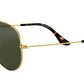 Aviator Havana Collection RB3025 181 Gold Green