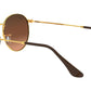 Round Metal RB3447 gold bronze gradient