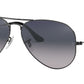 Aviator Gradient RB3025 004/78 Gunmetal Blue