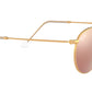 Round Flash Lenses RB3447 matte gold