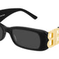 Dynasty Rectangle BB0096S 001 shiny black