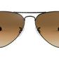 Aviator Gradient RB3025 004/51 Gunmetal Brown