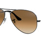 Aviator Gradient RB3025 004/51 Gunmetal Brown