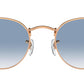 Round Metal RB3447 92023F Gold