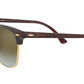 Clubmaster Flash Lenses RB3016 shiny red havana
