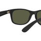 New Wayfarer Flash RB2132 rubber black green