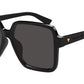 BV1317SK 001 Solid Black Grey