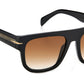 DB 7044/S Black Gold Brown Shaded