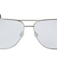 Style 8A Shiny Silver Metal